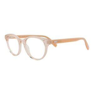 McQ Alexander McQueen Womens Round/Oval Nude Pink Transparent Fashion Designer